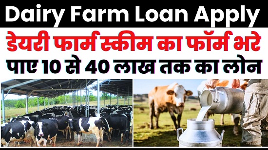 Dairy Farm Loan Apply 2024