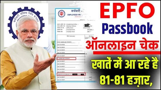 EPFO Passbook Check 2024