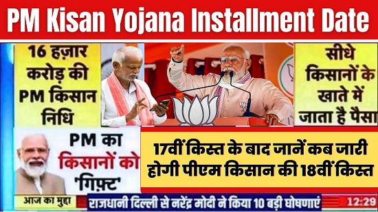 PM Kisan Yojana Installment Date 2024