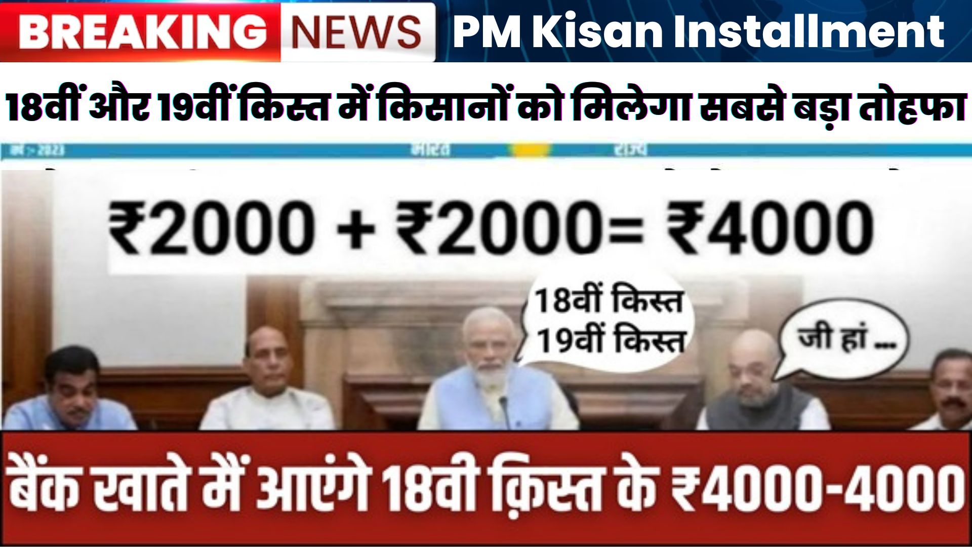 PM Kisan Installment News 2024