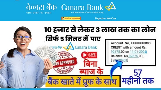 Canara Bank Personal Loan Details