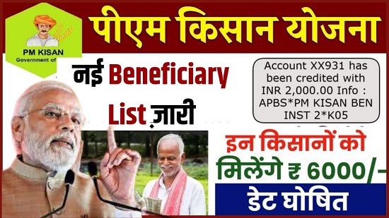 PM Kisan Samman Nidhi Yojana Beneficiary List